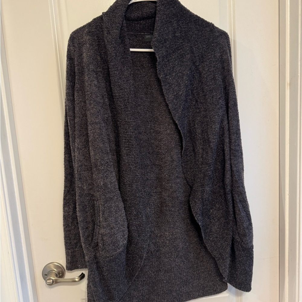 Barefoot Dreams Charcoal Cardigan